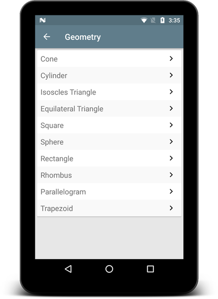 Linear Algebra - Image screenshot of android app