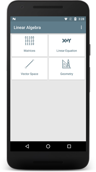 Linear Algebra - Image screenshot of android app