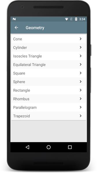 Linear Algebra - Image screenshot of android app