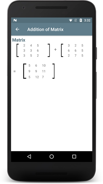 Linear Algebra - Image screenshot of android app