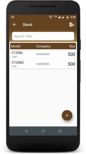 Tiles Calculator - Image screenshot of android app