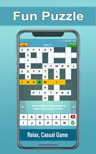 Crossword Puzzles - Image screenshot of android app