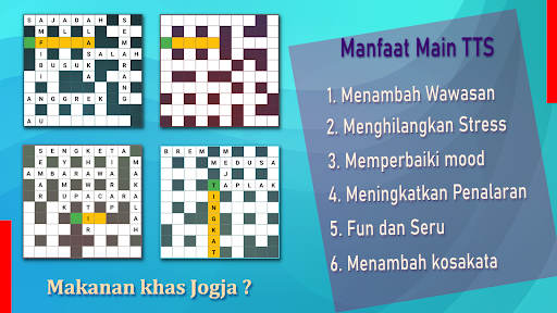 TTS Asli - Teka Teki Silang - Gameplay image of android game