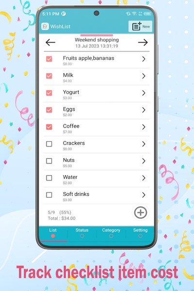 Wish List - Image screenshot of android app
