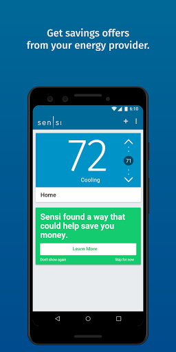 Sensi - Image screenshot of android app