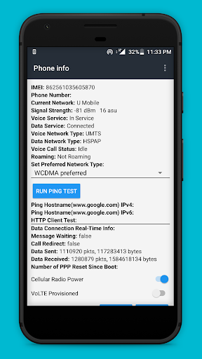 4G LTE Mode Switch - عکس برنامه موبایلی اندروید