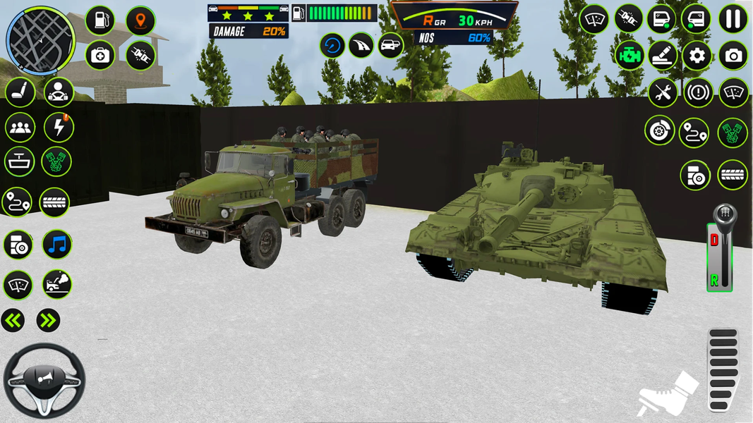 US Army ۳D Truck Driving Games - عکس بازی موبایلی اندروید