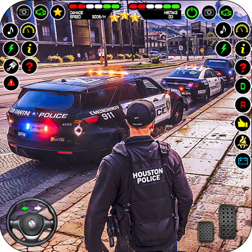 Police Car Cop Simulator Games - Gameplay image of android game