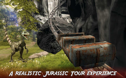 Real Dinosaur RollerCoaster VR - عکس بازی موبایلی اندروید