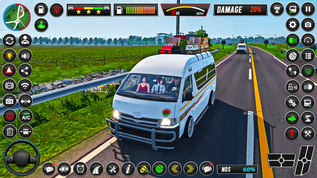 Van Simulator Game ZT Van Game - Gameplay image of android game