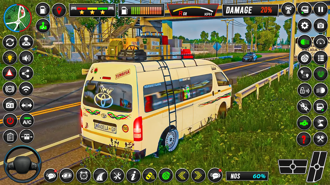 Van Simulator Game ZT Van Game - Gameplay image of android game