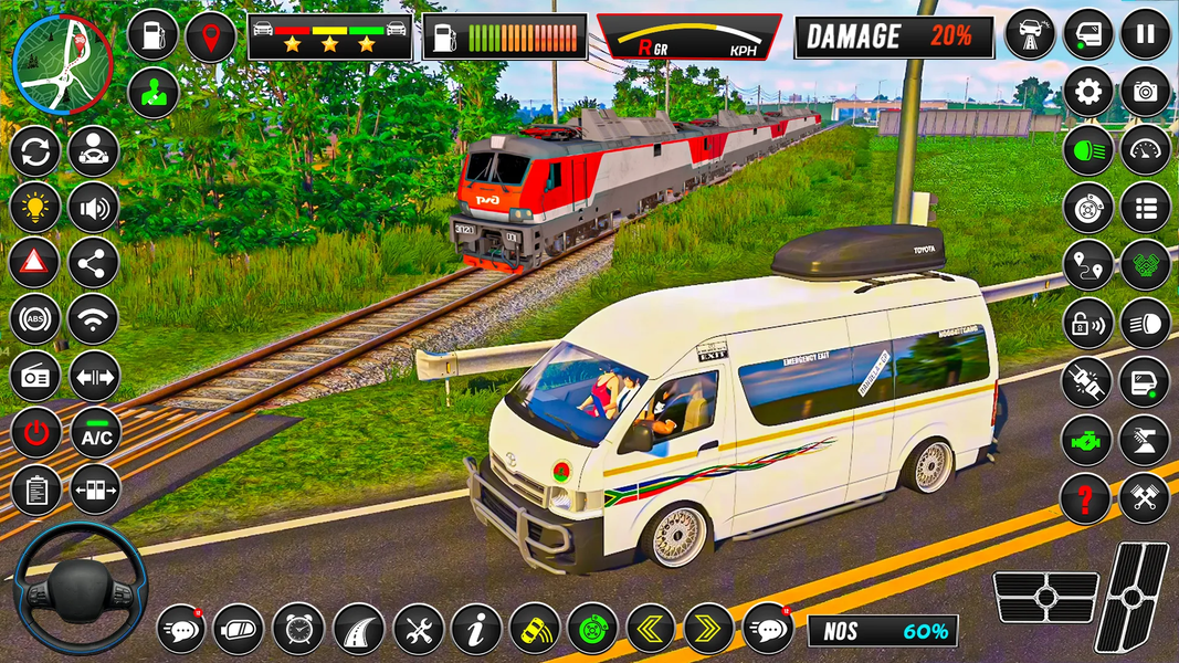 Van Simulator Game ZT Van Game - Gameplay image of android game