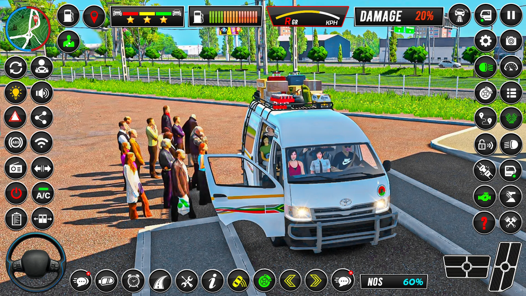 Van Simulator Game ZT Van Game - Gameplay image of android game