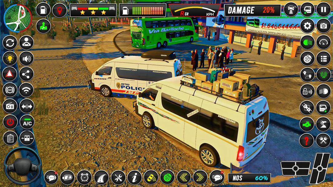 Van Simulator Game ZT Van Game - Gameplay image of android game