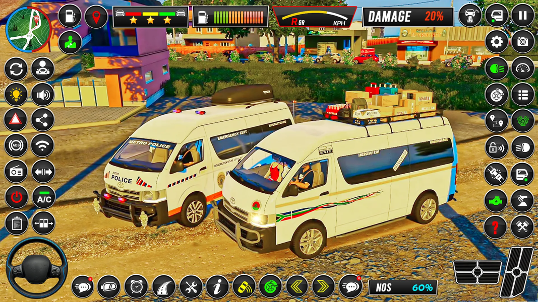 Van Simulator Game ZT Van Game - Gameplay image of android game