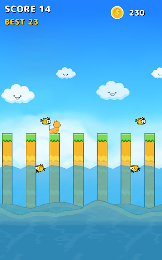 Jumping Cat - عکس برنامه موبایلی اندروید