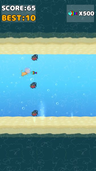 Swimming Cat - عکس بازی موبایلی اندروید