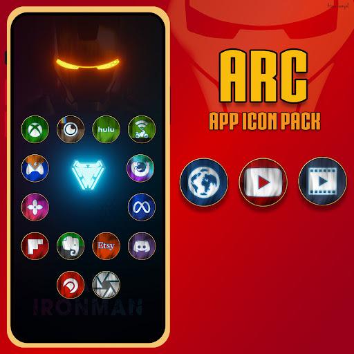 Arc - Icon Pack - عکس برنامه موبایلی اندروید