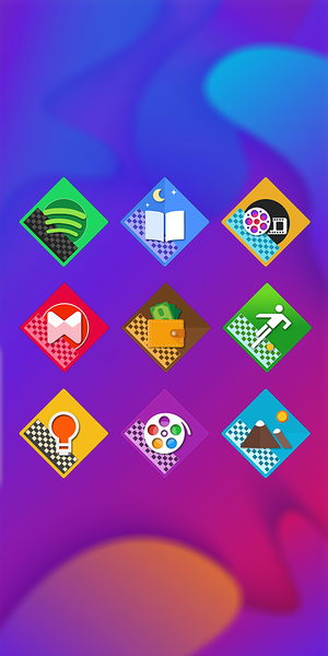 Nixo - Icon Pack - عکس برنامه موبایلی اندروید