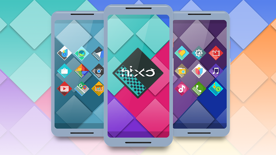 Nixo - Icon Pack - عکس برنامه موبایلی اندروید