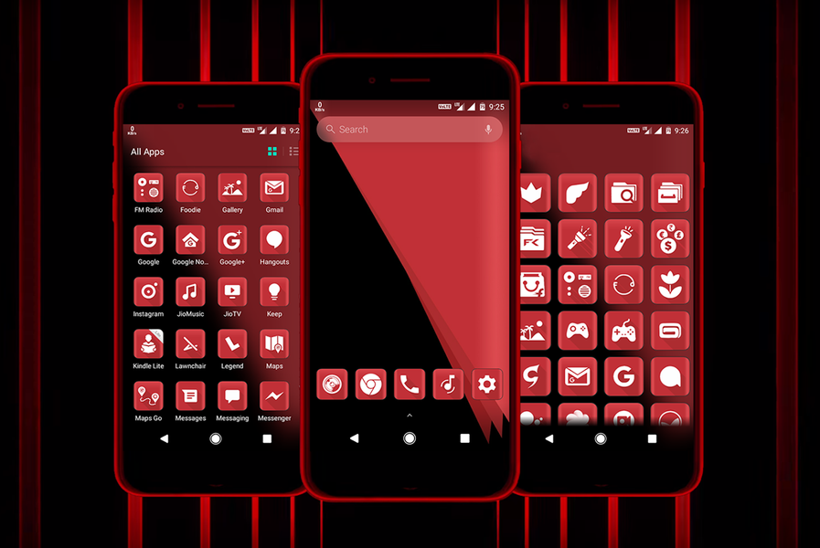 Red - Image screenshot of android app