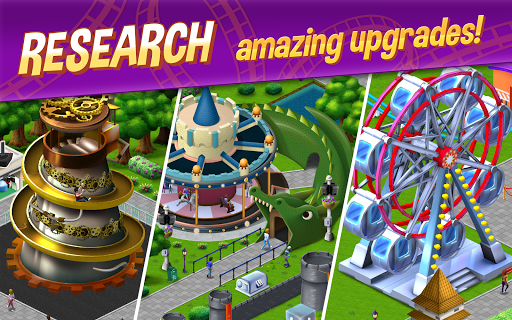 RollerCoaster Tycoon® Puzzle - عکس بازی موبایلی اندروید