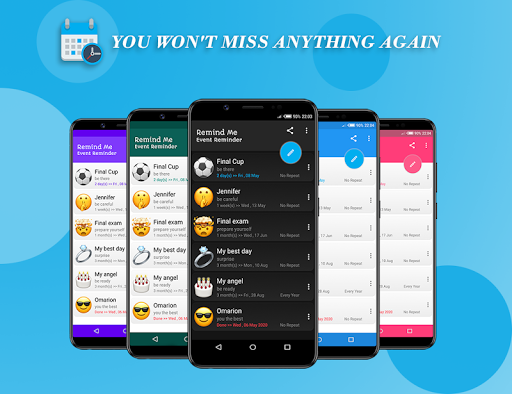 Remind Me - Event Reminder - Image screenshot of android app