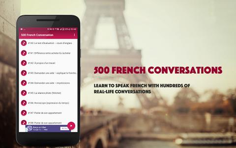 French Conversation: Learn to speak French - عکس برنامه موبایلی اندروید