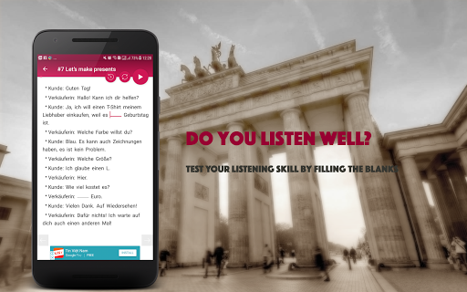 German Conversation - عکس برنامه موبایلی اندروید