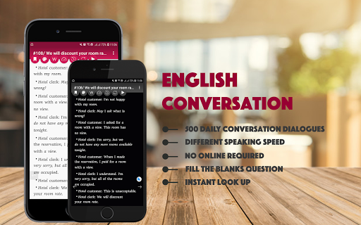 English Conversation - عکس برنامه موبایلی اندروید