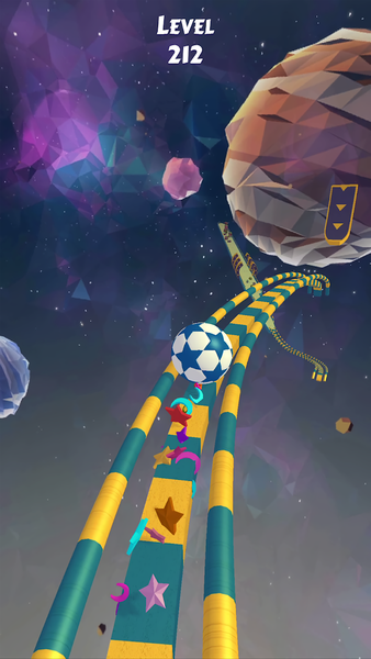 Action Balls: Gyrosphere Race - Gameplay image of android game