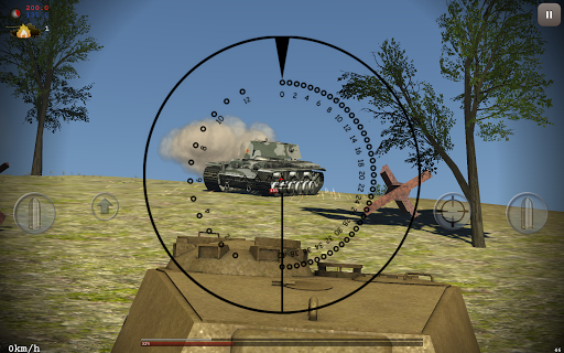 Archaic: Tank Warfare - Gameplay image of android game