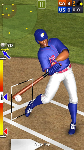 Baseball Game On - Gameplay image of android game