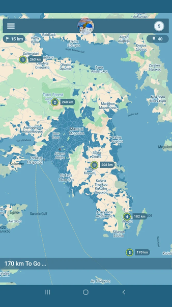 Pinway: Geography to be played - عکس بازی موبایلی اندروید
