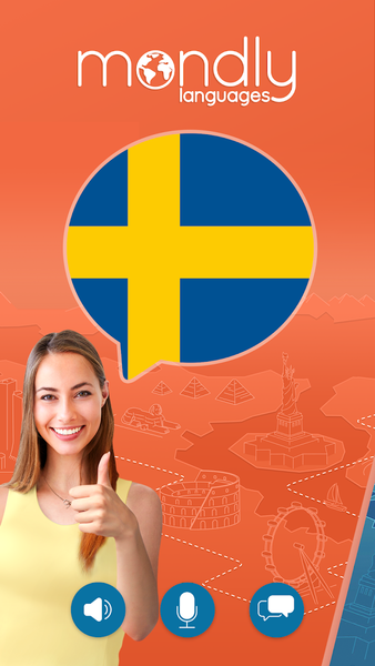 Learn Swedish - Speak Swedish - Image screenshot of android app