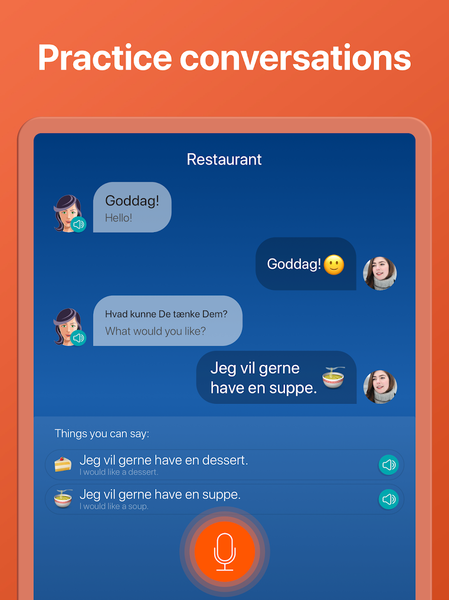 Learn Danish. Speak Danish - Image screenshot of android app