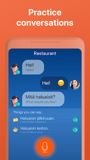 Learn Finnish - Speak Finnish - Image screenshot of android app