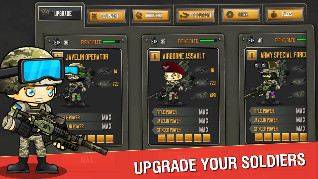 Freedom fight defense: WarZone - Gameplay image of android game