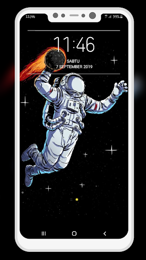 Black Art Wallpaper - Image screenshot of android app