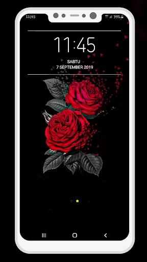 Black Art Wallpaper - Image screenshot of android app