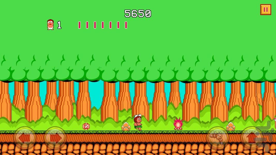 Adventure Island - Gameplay image of android game