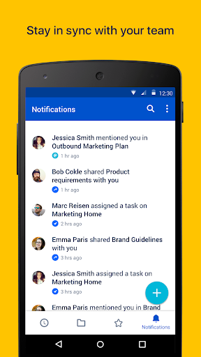 Confluence Data Center - Image screenshot of android app