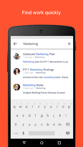 Confluence Data Center - Image screenshot of android app
