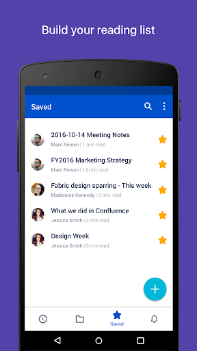Confluence Data Center - Image screenshot of android app