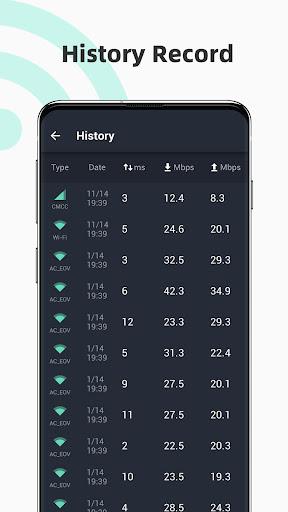 Wifi Speed Test Master lite - عکس برنامه موبایلی اندروید