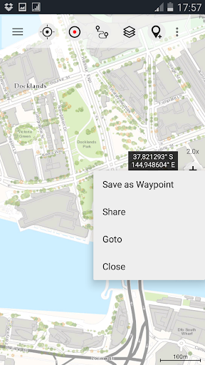 Australia Topo Maps - Image screenshot of android app
