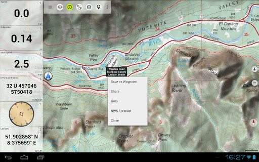 US Topo Maps - عکس برنامه موبایلی اندروید