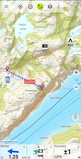 Norway Topo Maps - Image screenshot of android app