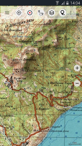Russian Topo Maps - Image screenshot of android app