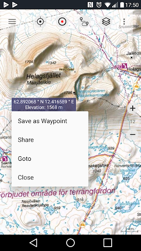 Sweden Topo Maps - عکس برنامه موبایلی اندروید